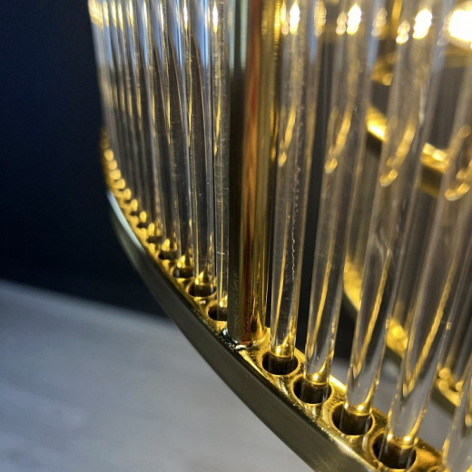 Светильник на штанге Imperiumloft RH Marais Round Chandelier 40,2668