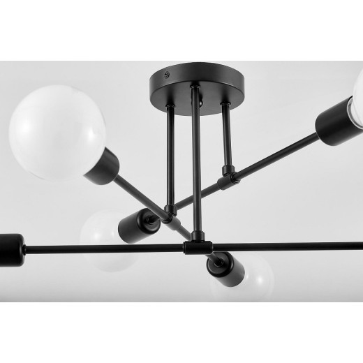 Люстра на штанге Lampit NOVA TC 2010-6 BK