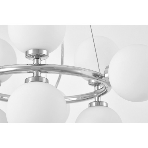 Подвесная люстра LUMINA DECO MARSIADA LDP 6033-9 CHR