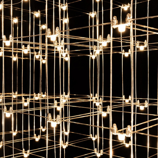 Подвесная люстра O-LUCE Cosmic ячейка 20 х 20 см 1094411-8