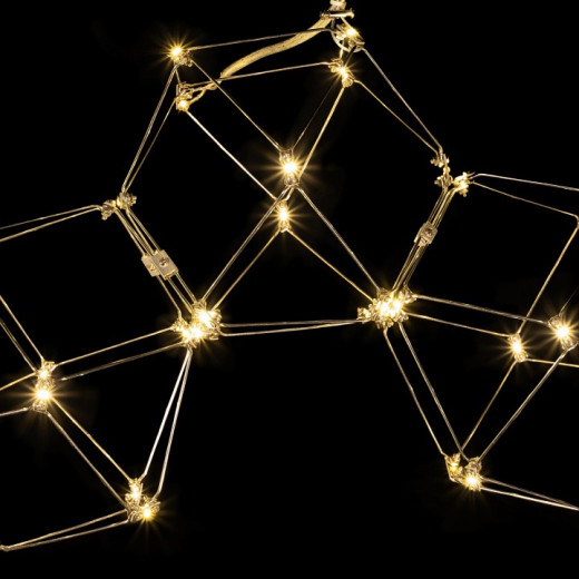 Подвесная люстра O-LUCE Bjork в линию без вставок 10964-5