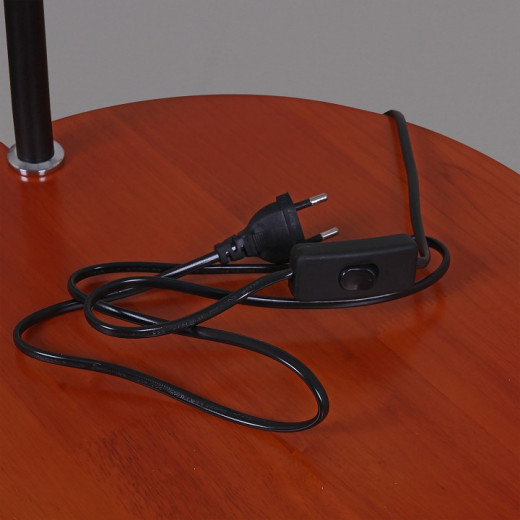 Стол журнальный с торшером 02226-0.6-01 BK