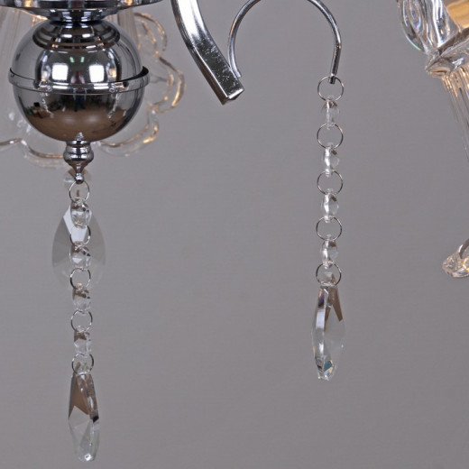 Подвесная люстра 02349-0.4-05 CR+CL