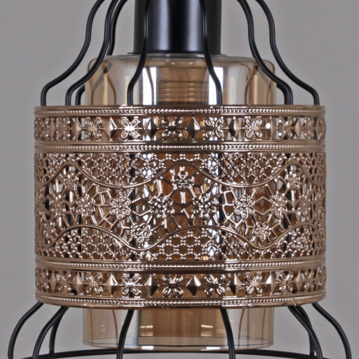 Подвесной светильник 05363-0.9-03 GD+BK