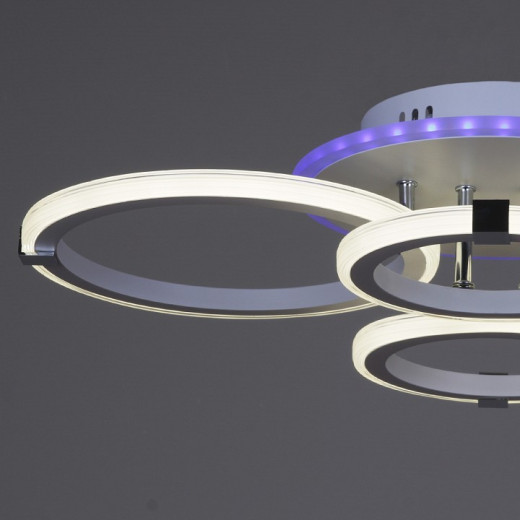 Потолочная люстра 06319 06319-3.3-04 WH+CR (RGB)