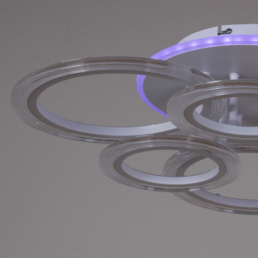 Потолочная люстра 09812-3.3-3+3A WH (RGB)