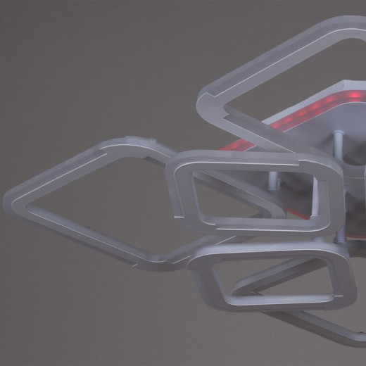 Потолочная люстра 09821-3.3-4+4 WH (RGB)