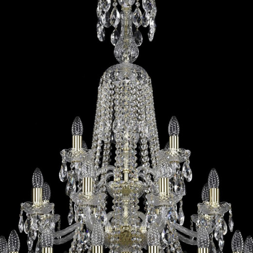 Подвесная люстра Bohemia Art Classic 11.21 11.21.16+8+4.300.3d.XL-130.Gd.Sp