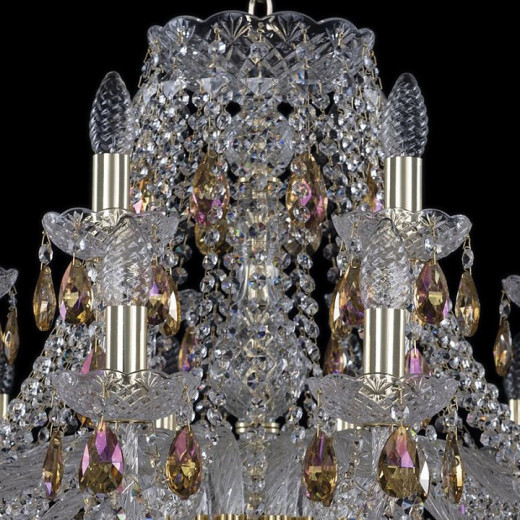 Подвесная люстра Bohemia Art Classic 11.25 11.25.16+8.360.Gd.Sp.K777