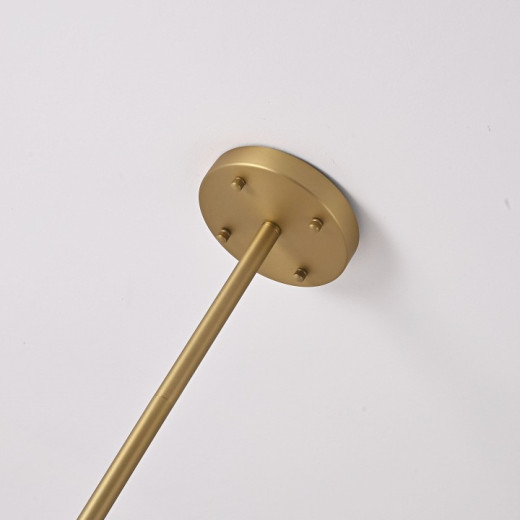 Люстра на штанге Imperiumloft Jorgenson White/Light wood STAVRA01