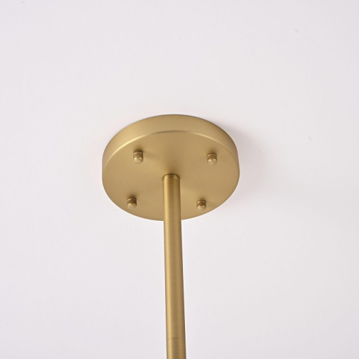 Люстра на штанге Imperiumloft Jorgenson White/Light wood STAVRA01