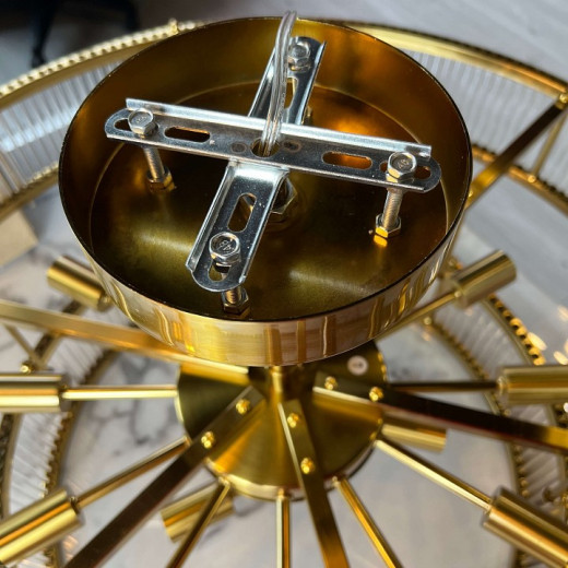 Светильник на штанге Imperiumloft RH Marais Round Chandelier 40,2668