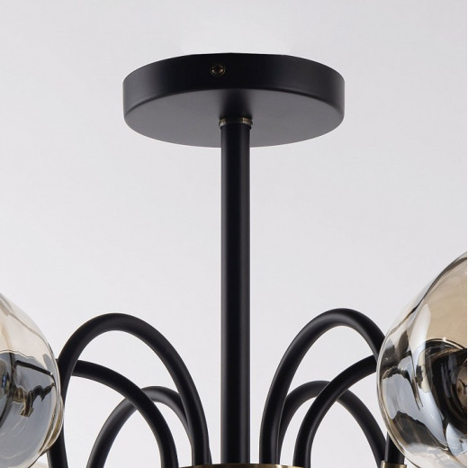 Люстра на штанге DeMarkt Гамбург 605017506