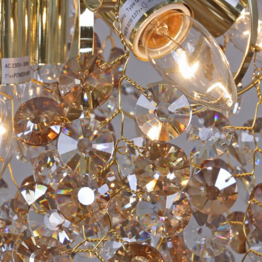 Подвесная люстра 02382-0.4-6+3 FFG