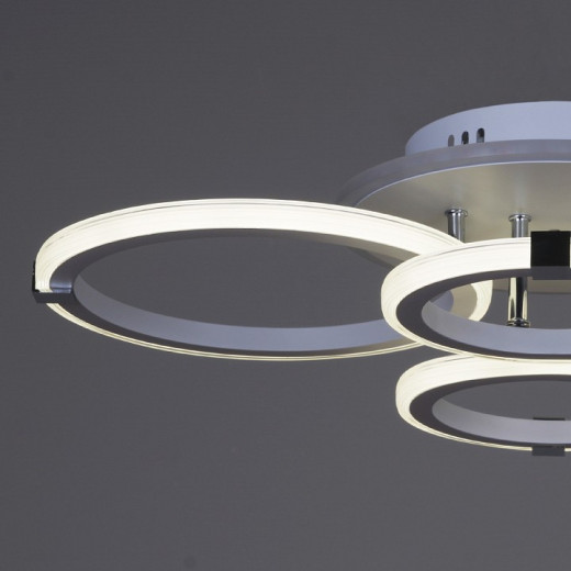 Потолочная люстра 06319 06319-3.3-04 WH+CR (RGB)