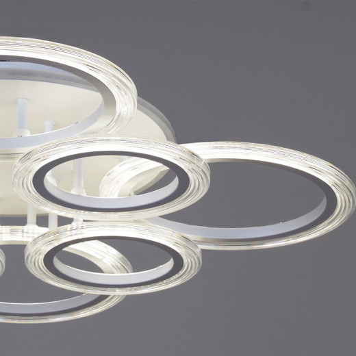 Потолочная люстра 09812 09812-3.3-4+4A WH (RGB)