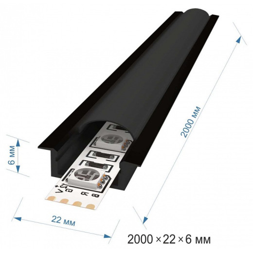 Короб встраиваемый Apeyron Electrics  08-02-Ч