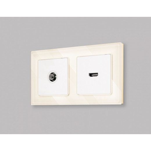 Накладка для розетки HDMI Ambrella Volt Quant AP1340