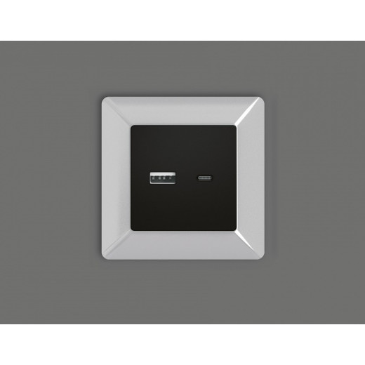 Накладка для розетки type A и C Ambrella Volt Quant AP8110