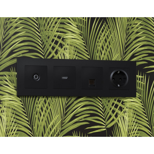 Накладка для розетки HDMI Ambrella Volt Quant AP8140