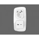 Накладка для розетки с заземлением и со шторками и 2хUSB type A Ambrella Volt Quant OP1290