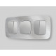 Клавиши для выключателя двухклавишного Ambrella Volt Quant OP4030