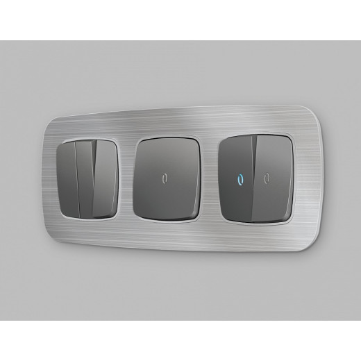 Клавиши для выключателя трехклавишного Ambrella Volt Quant OP6550