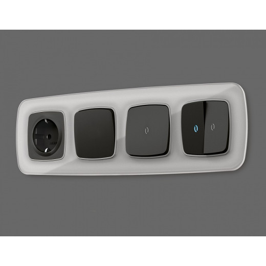 Клавиша для выключателя одноклавишного Ambrella Volt Quant OP8010