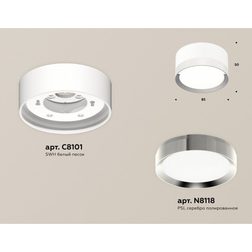Накладной светильник Ambrella Light XS XS8101003