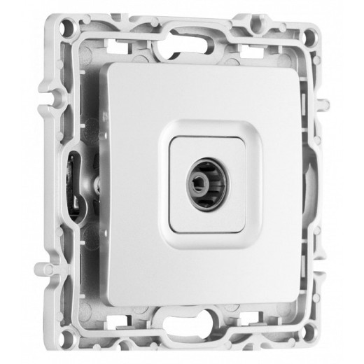 ТВ-розетка без рамки Arte Milano am-217 217.43-1.silver