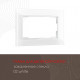 Рамка для двойной розетки Arte Milano am-503.02 503.02-double.white
