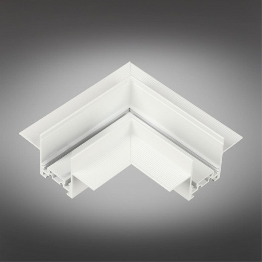 Соединитель угловой L-образный для треков встраиваемых Aployt Magnetic track 48 APL.0182.10.04