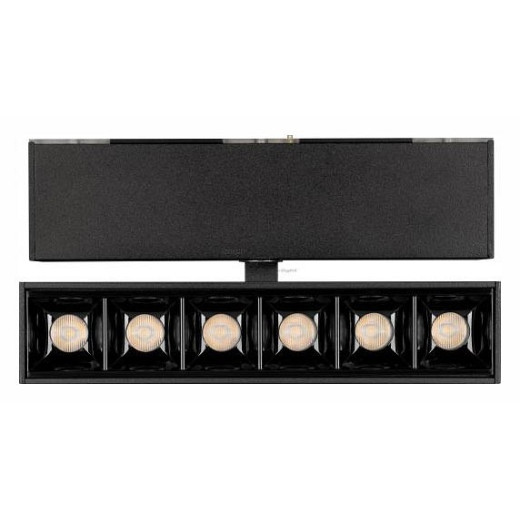 Светильник на штанге Arlight MAG-LASER-FOLD-45-S160-6W Warm3000 (BK, 15 deg, 24V) 026970