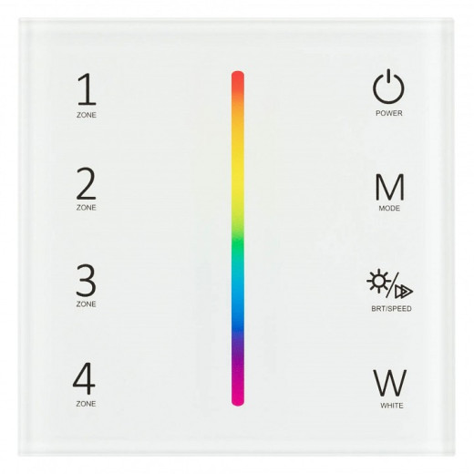 Панель-регулятора цвета RGBW  сенсорный встраиваемый Arlight SMART 028140