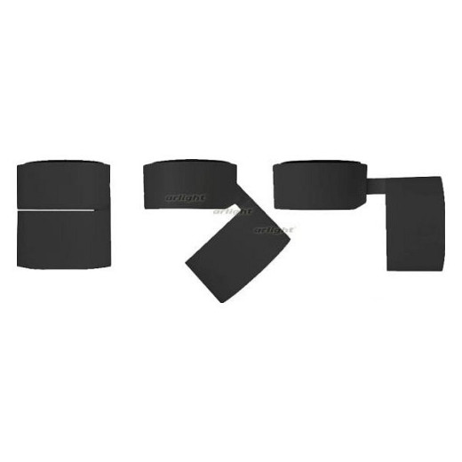 Светильник на штанге Arlight SP-RONDO-FLAP-R95-16W Day4000 (BK, 110 deg) 028157