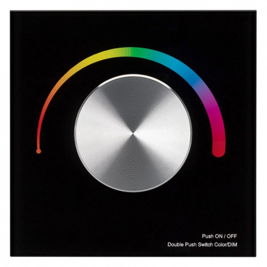 Панель-регулятора цвета RGB роторный встраиваемый Arlight SMART 033763