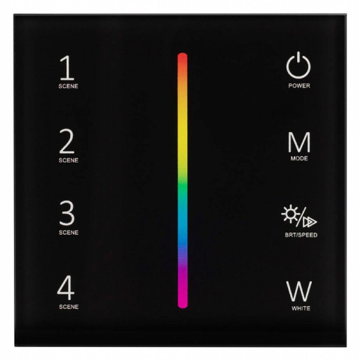 Панель-регулятора цвета RGBW  сенсорный встраиваемый Arlight SMART 033766