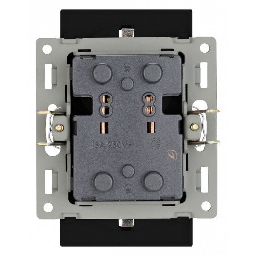 Розетка двойная с заземлением и со шторкой, без рамки Arlight SCT 043765