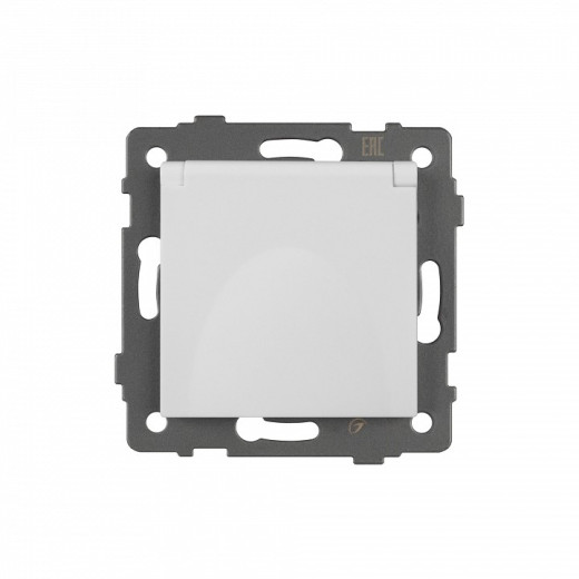 Розетка влагозащищенная с заземлением и со шторкой, без рамки с крышкой Arlight SCT 049833