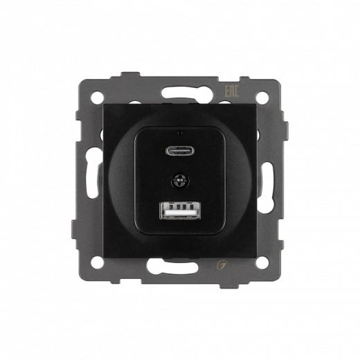 Механизм розетки 2хUSB type A и C Arlight SCT 049838