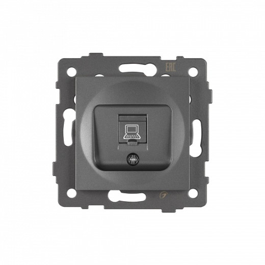 Розетка Ethernet RJ-45 и со шторками, без рамки Arlight SCT 049848