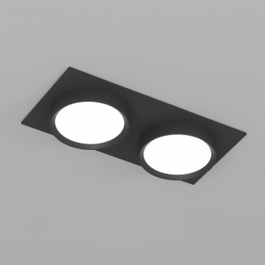 Встраиваемый светильник Denkirs FLAT DK2092-BK