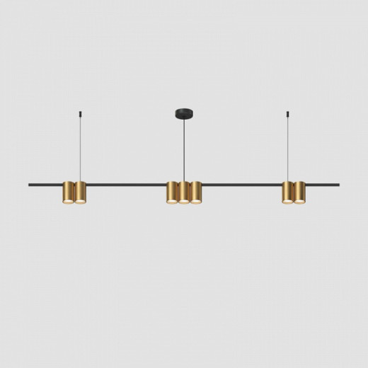 Подвесной светильник Denkirs Orbit DK4063-BK+SG