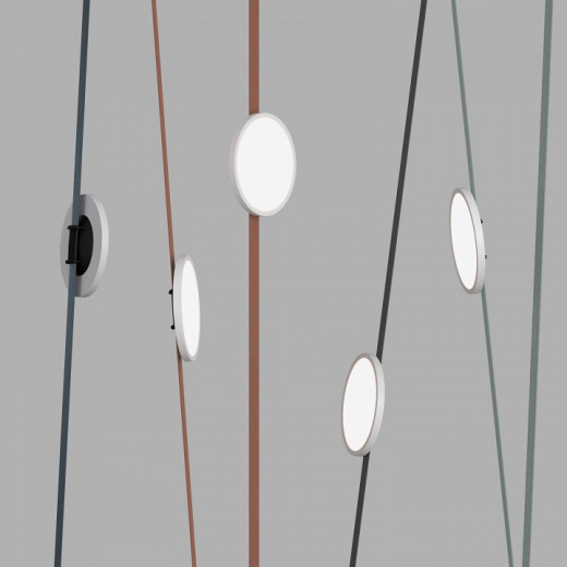 Накладной светильник Denkirs BELTY FLOW DK5566-WH+BK