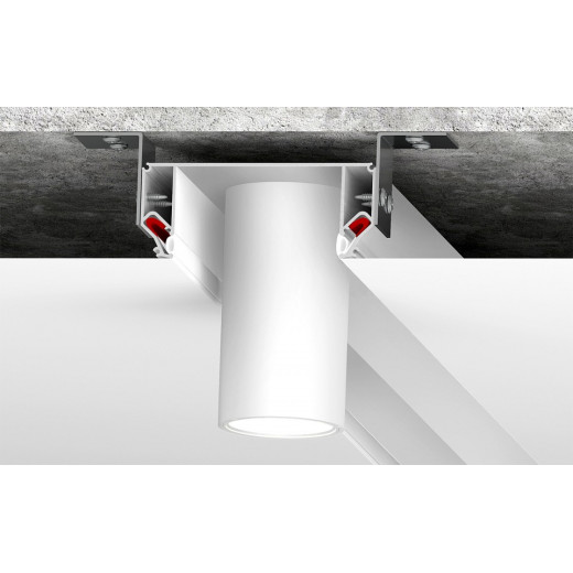 Профиль-держатель встраиваемый Denkirs Flod DK5850-WH