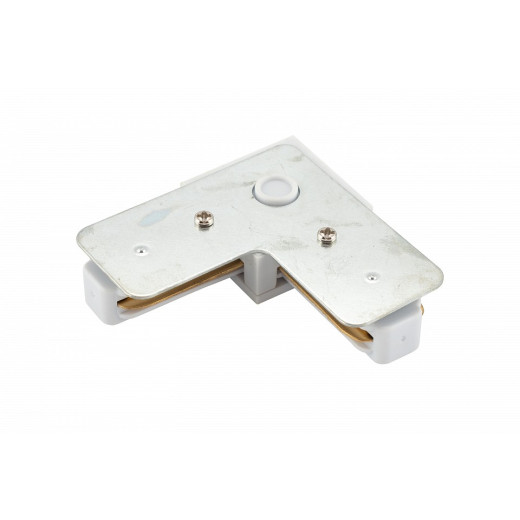 Соединитель угловой L-образный для треков Denkirs DK Track White TR1102-WH