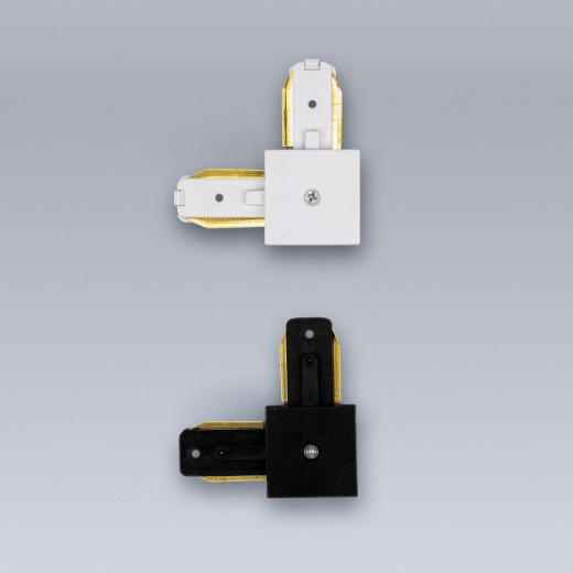 Соединитель угловой L-образный для треков встраиваемых Eleganz  3001