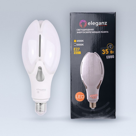 Лампа светодиодная Eleganz  E27 35Вт 6000K EL-0085