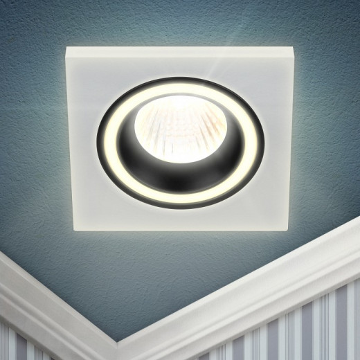 Встраиваемый светильник Эра  DK91 WH/BK