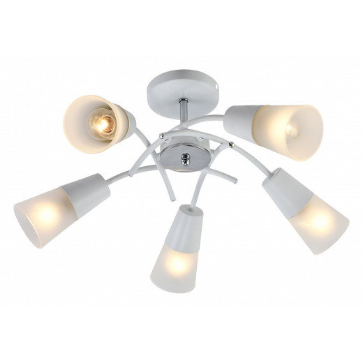 Люстра на штанге Escada Calla 1109/5P White